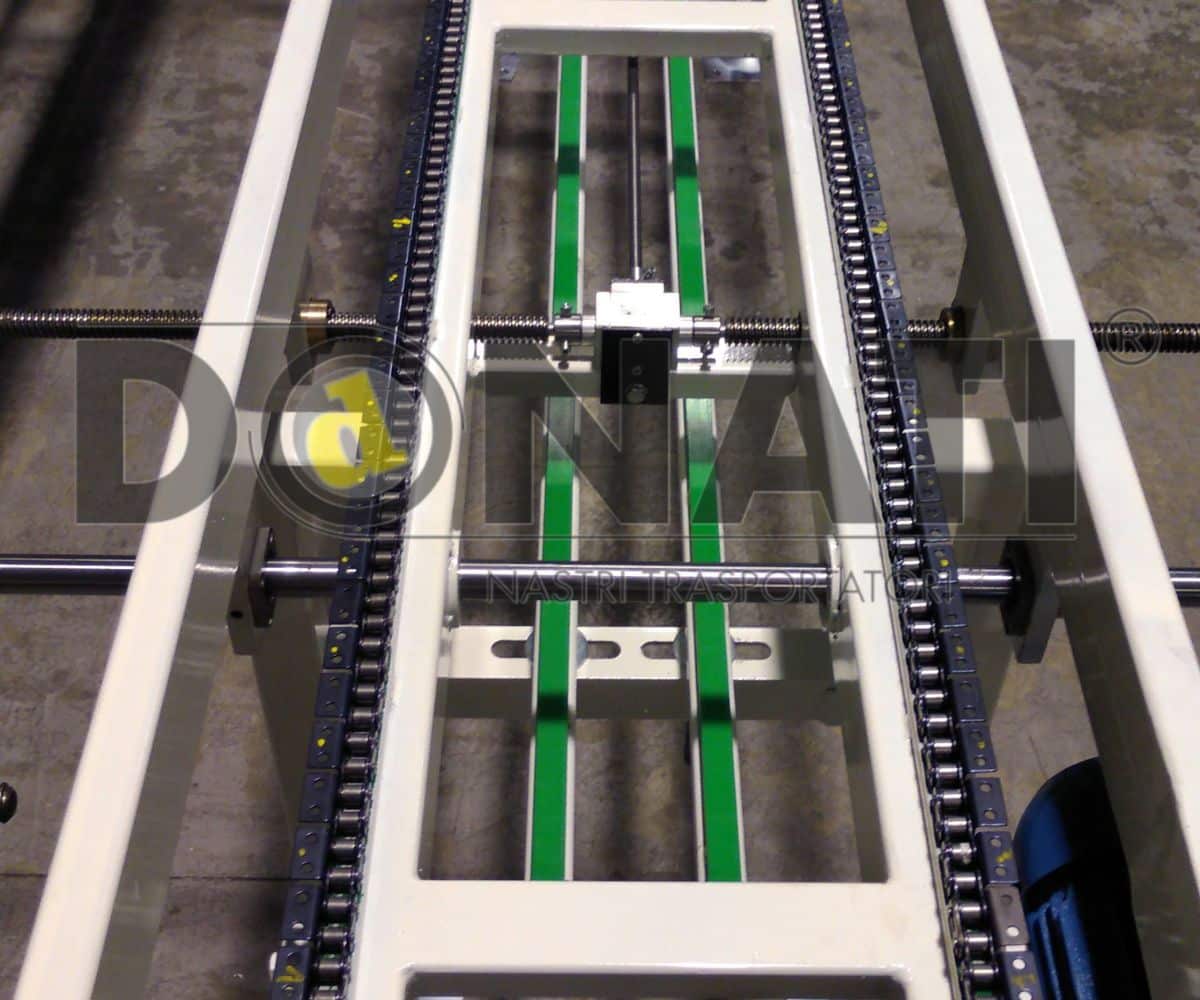 nastro trasportatore a catena con cinghia dentata (2)